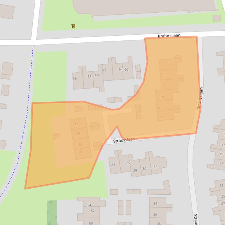 Kaart van postcodegebied 3781HM.