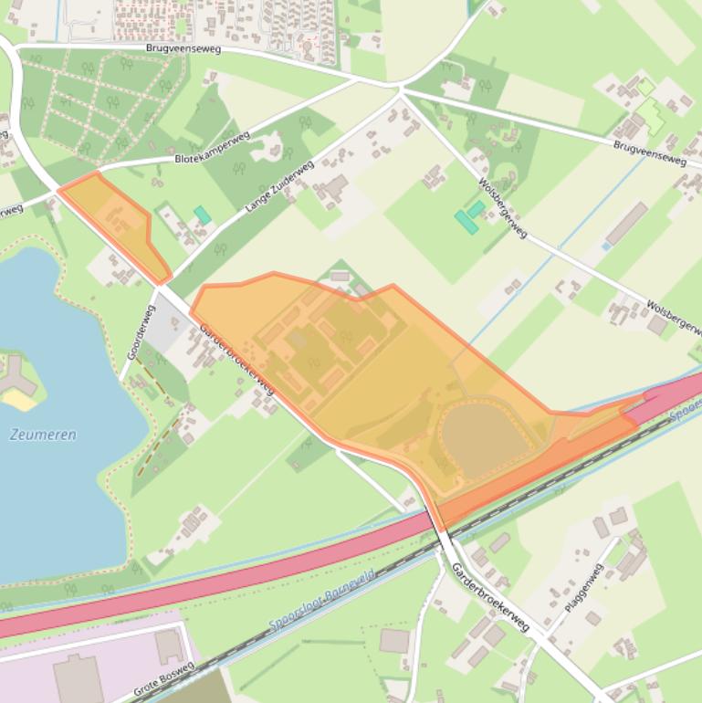 Kaart van postcodegebied 3781JA.