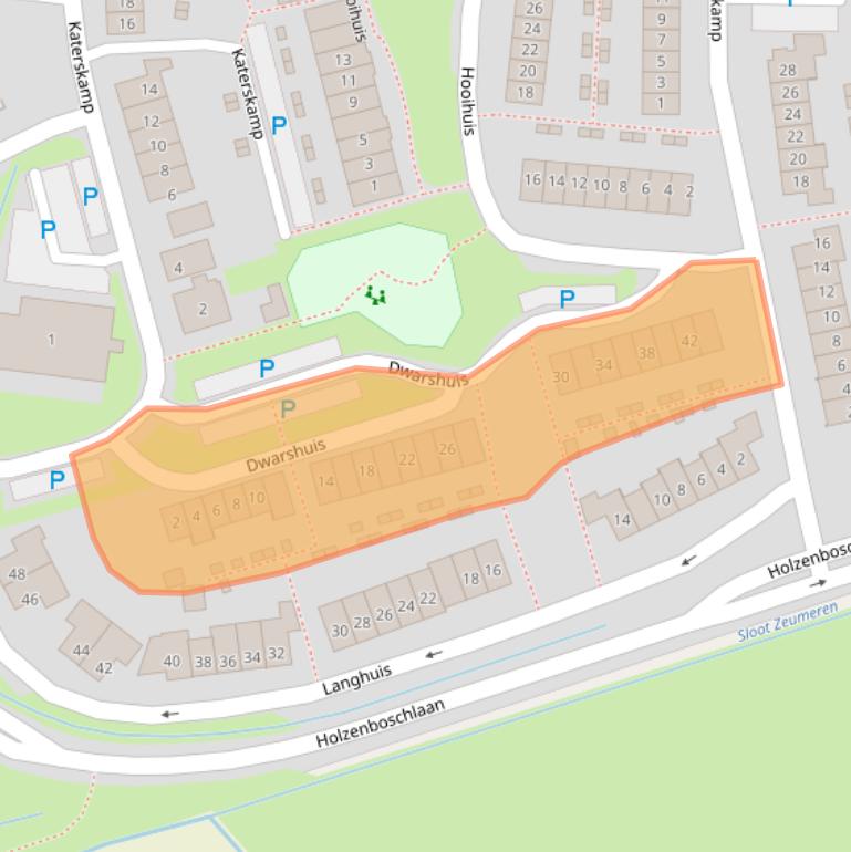 Kaart van postcodegebied 3781KM.