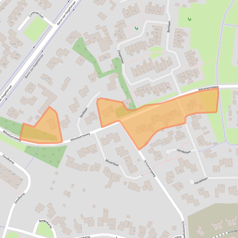 Kaart van postcodegebied 3781MK.
