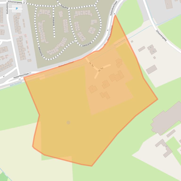 Kaart van postcodegebied 3781MN.