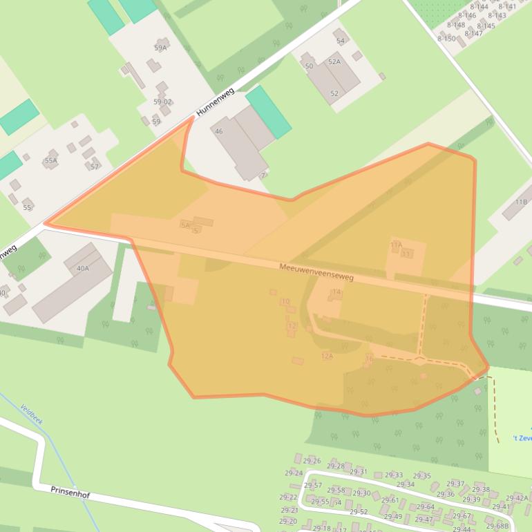 Kaart van postcodegebied 3781NT.