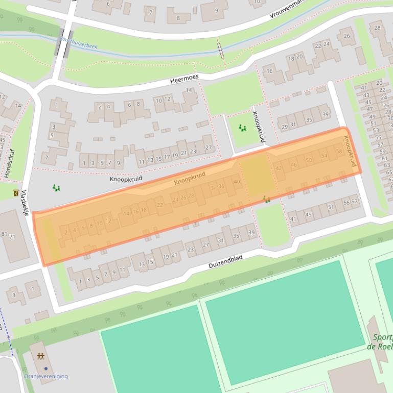 Kaart van postcodegebied 3781SH.