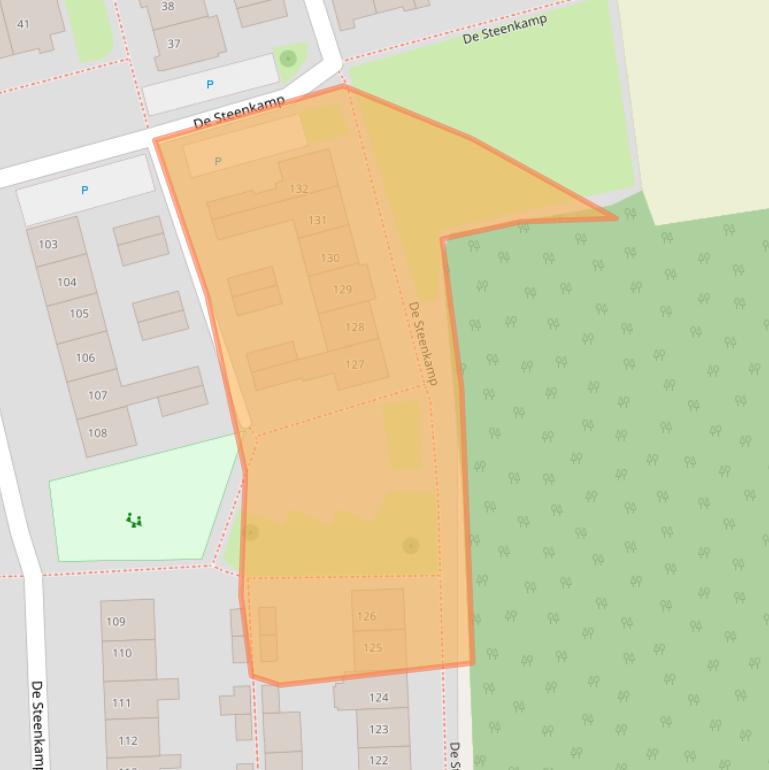 Kaart van postcodegebied 3781VW.