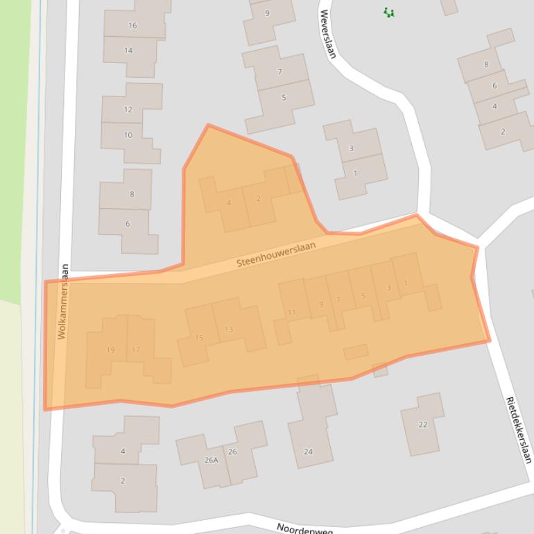 Kaart van postcodegebied 3781WP.