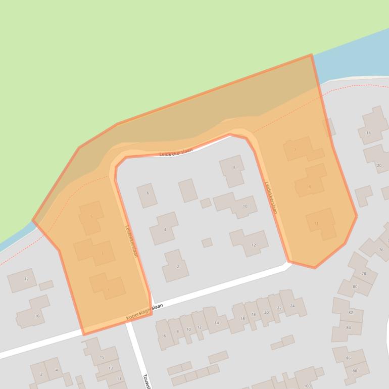 Kaart van postcodegebied 3781WT.