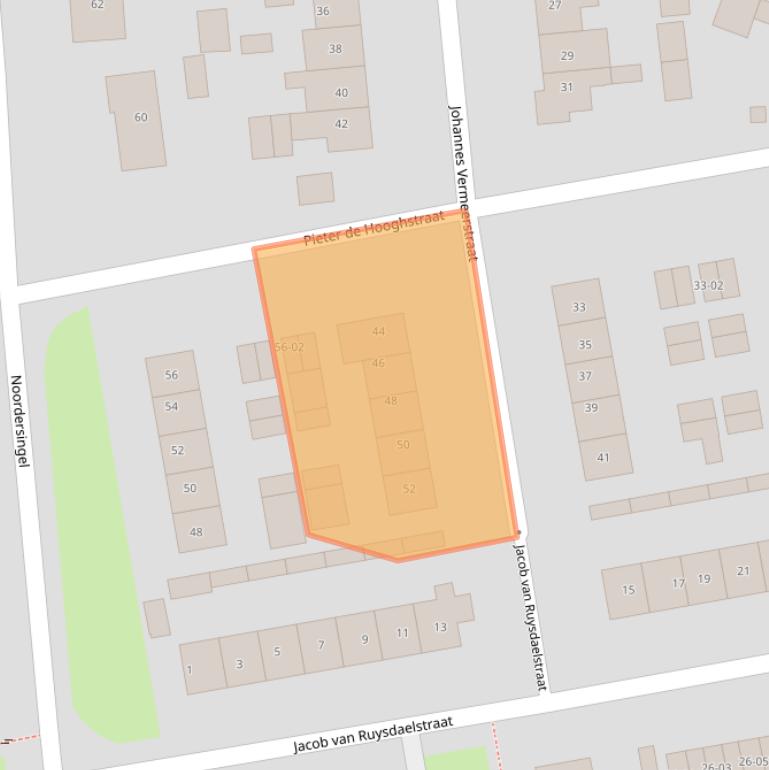 Kaart van postcodegebied 3781XG.