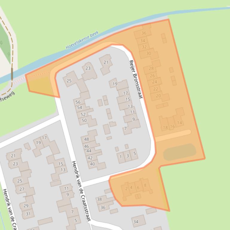 Kaart van postcodegebied 3784KK.