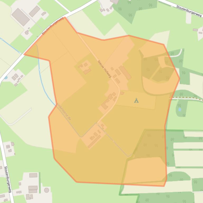 Kaart van postcodegebied 3784VJ.