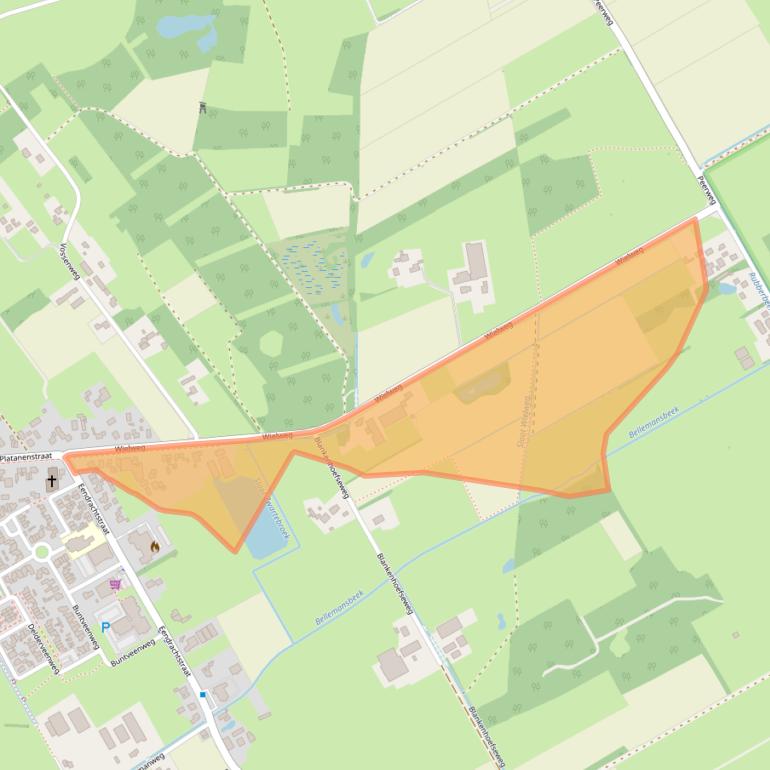 Kaart van postcodegebied 3785KR.