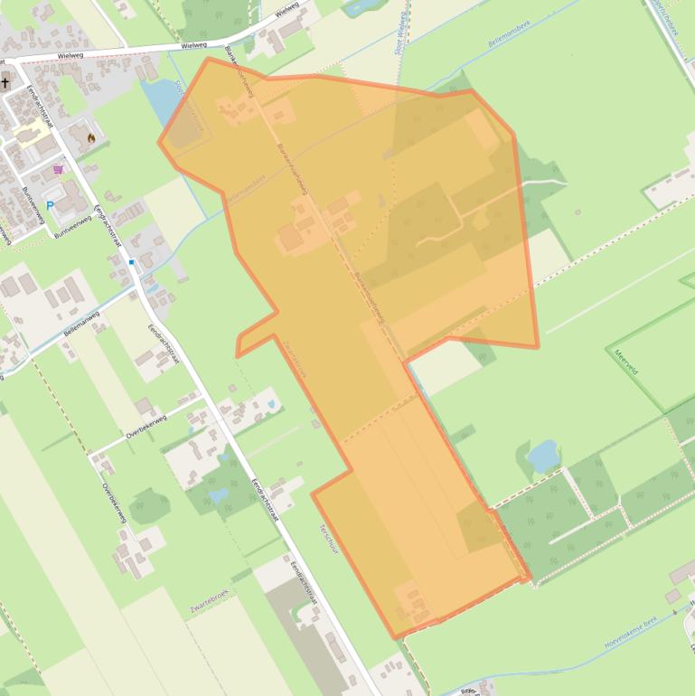 Kaart van postcodegebied 3785KS.