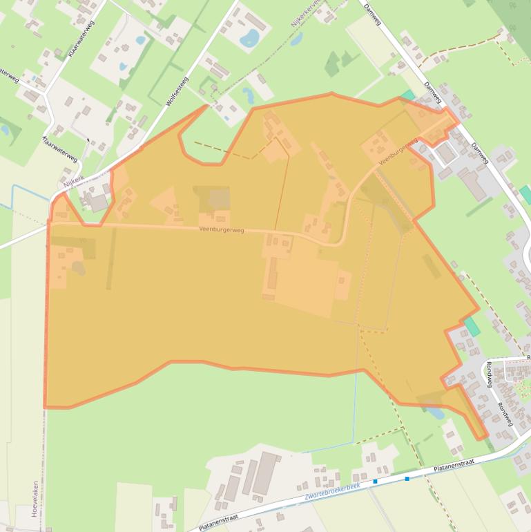 Kaart van postcodegebied 3785LH.