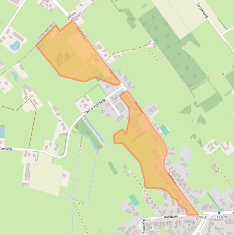 Kaart van postcodegebied 3785LJ.