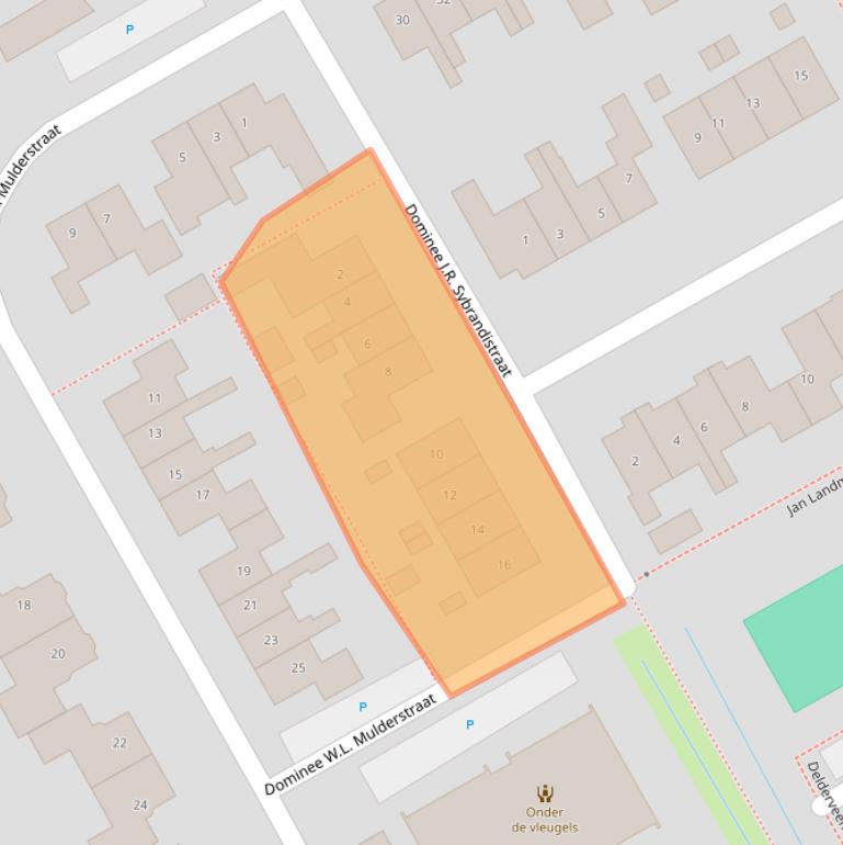 Kaart van postcodegebied 3785LX.