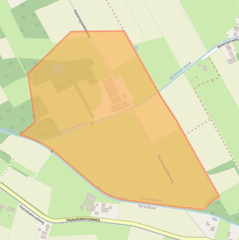 Kaart van postcodegebied 3785XA.