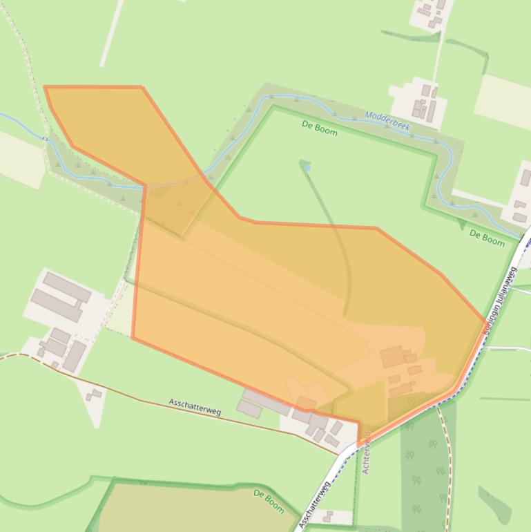 Kaart van postcodegebied 3791PC.