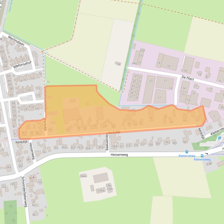 Kaart van postcodegebied 3791VL.