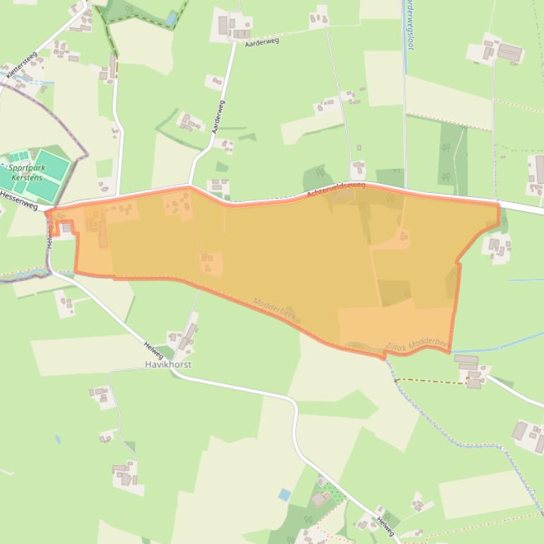 Kaart van postcodegebied 3792ND.