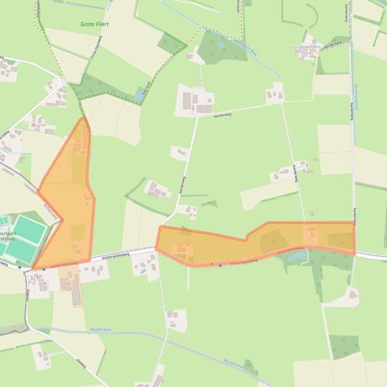 Kaart van postcodegebied 3792NE.