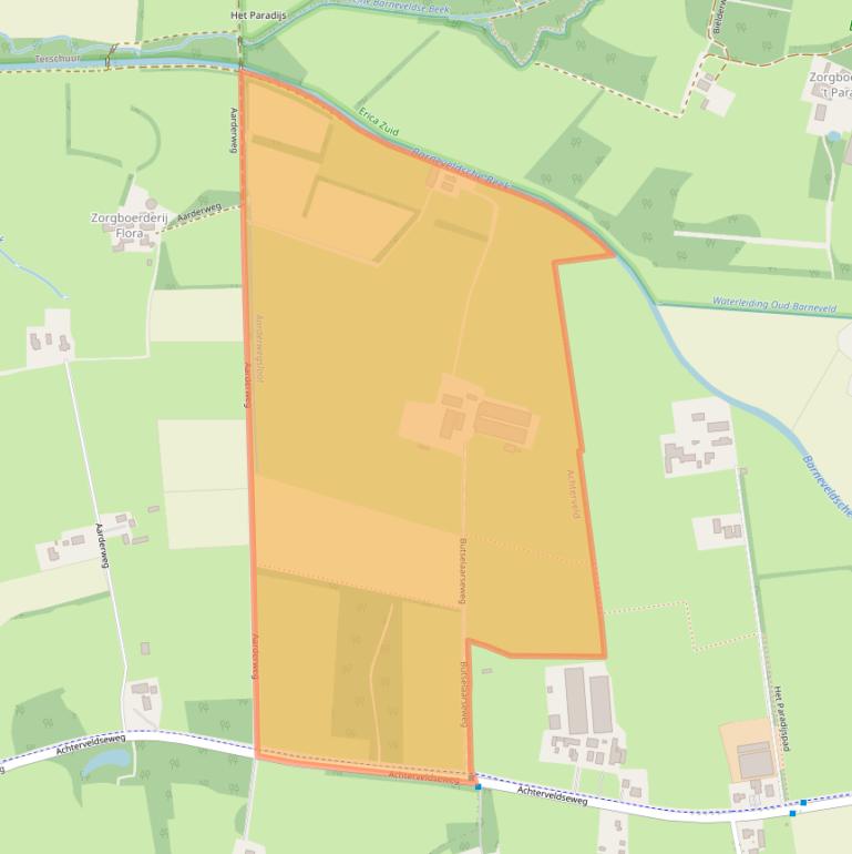 Kaart van postcodegebied 3792NG.