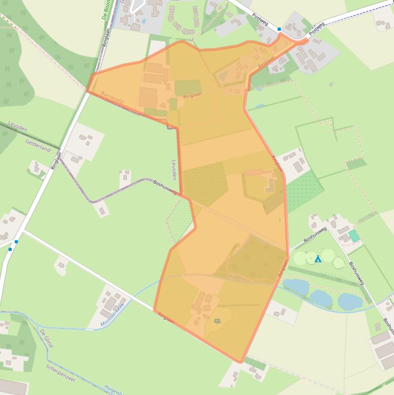 Kaart van postcodegebied 3794MV.
