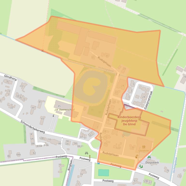 Kaart van postcodegebied 3794MZ.