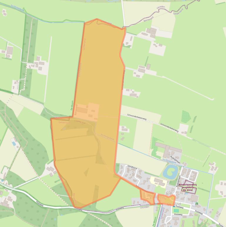 Kaart van postcodegebied 3794NB.
