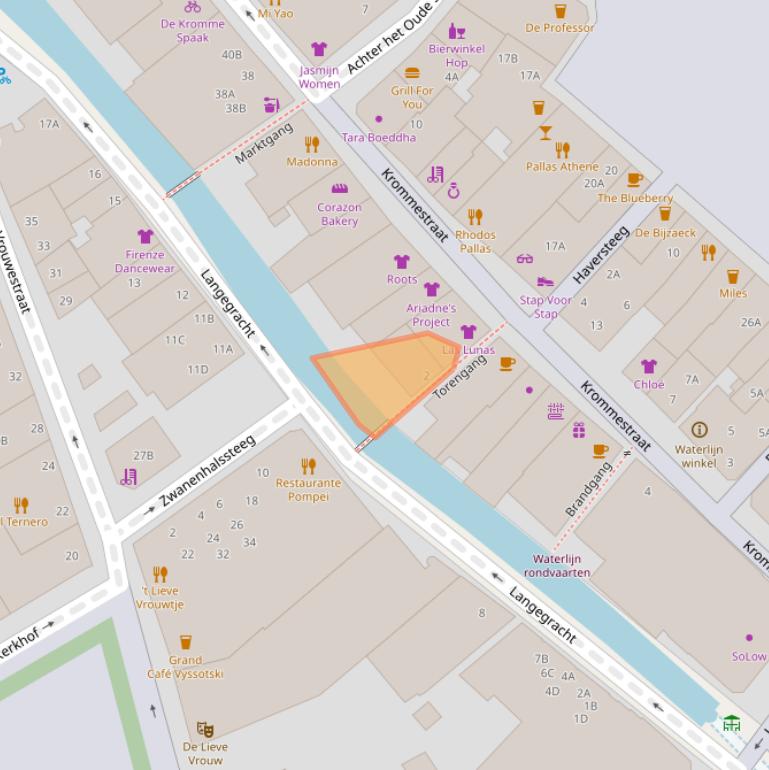 Kaart van postcodegebied 3811CZ.