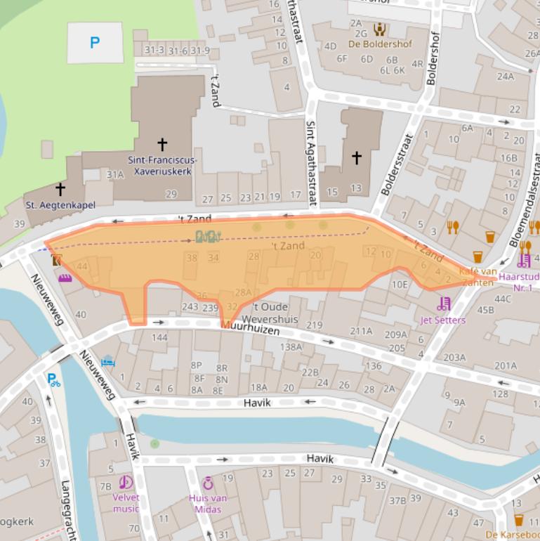 Kaart van postcodegebied 3811GC.