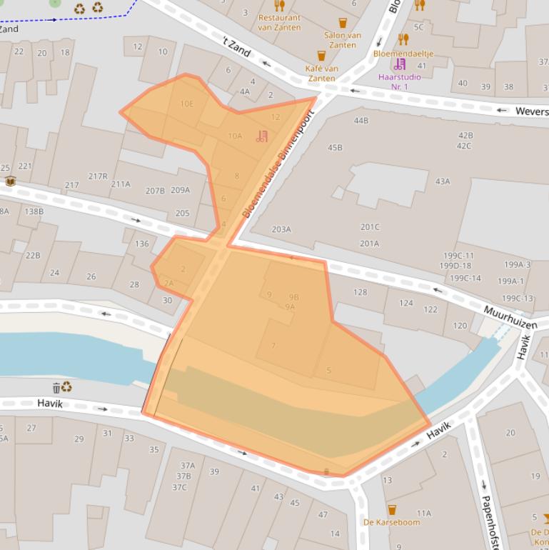 Kaart van postcodegebied 3811GD.