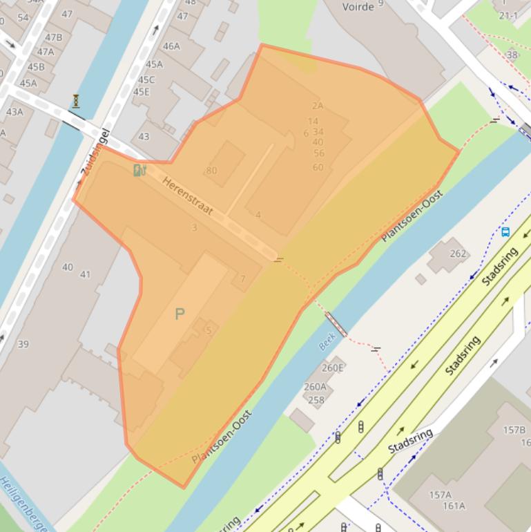 Kaart van postcodegebied 3811HG.