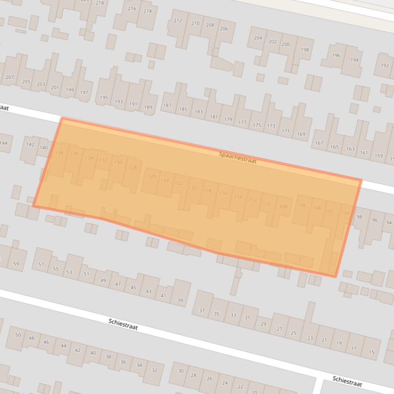 Kaart van postcodegebied 3812HJ.