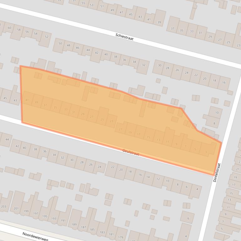Kaart van postcodegebied 3812KM.