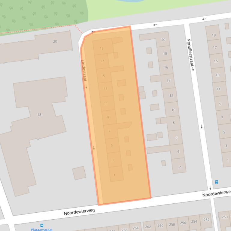 Kaart van postcodegebied 3812MS.