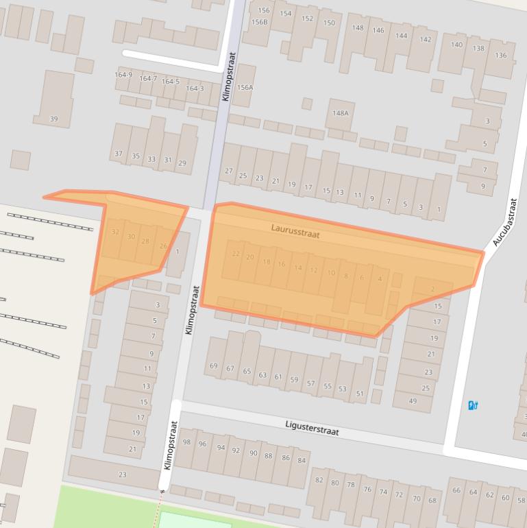 Kaart van postcodegebied 3812TS.
