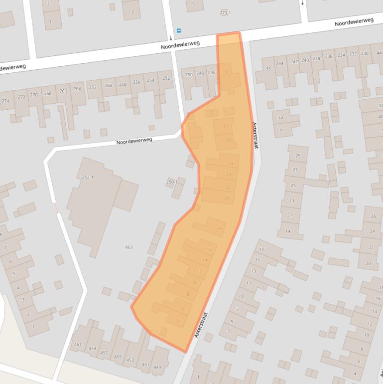 Kaart van postcodegebied 3812ZG.