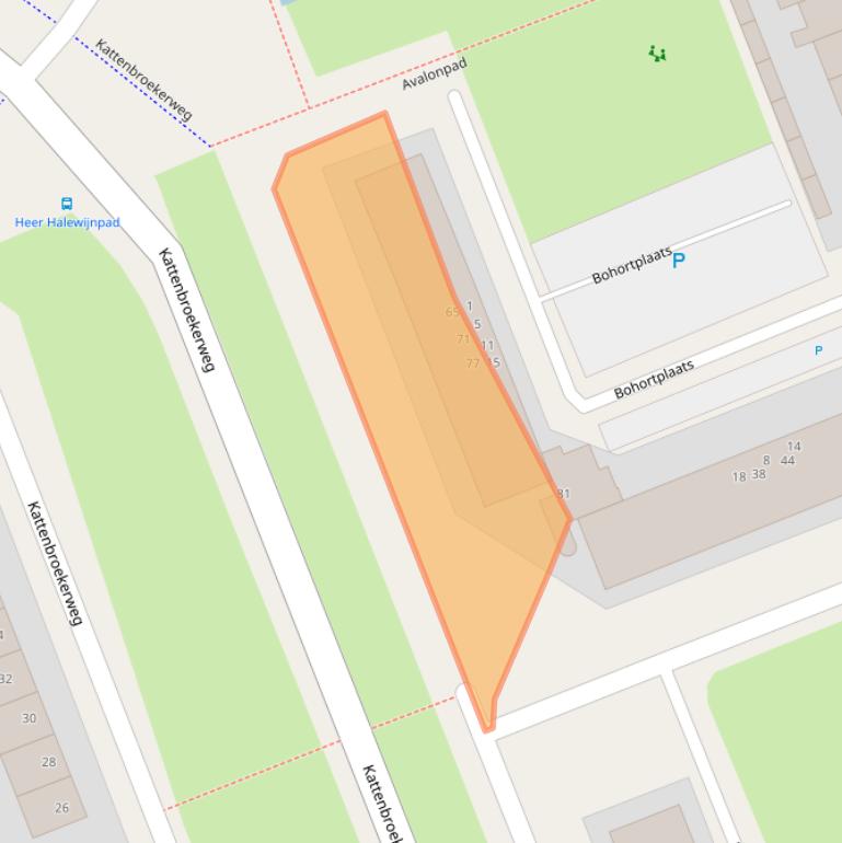 Kaart van postcodegebied 3813EG.