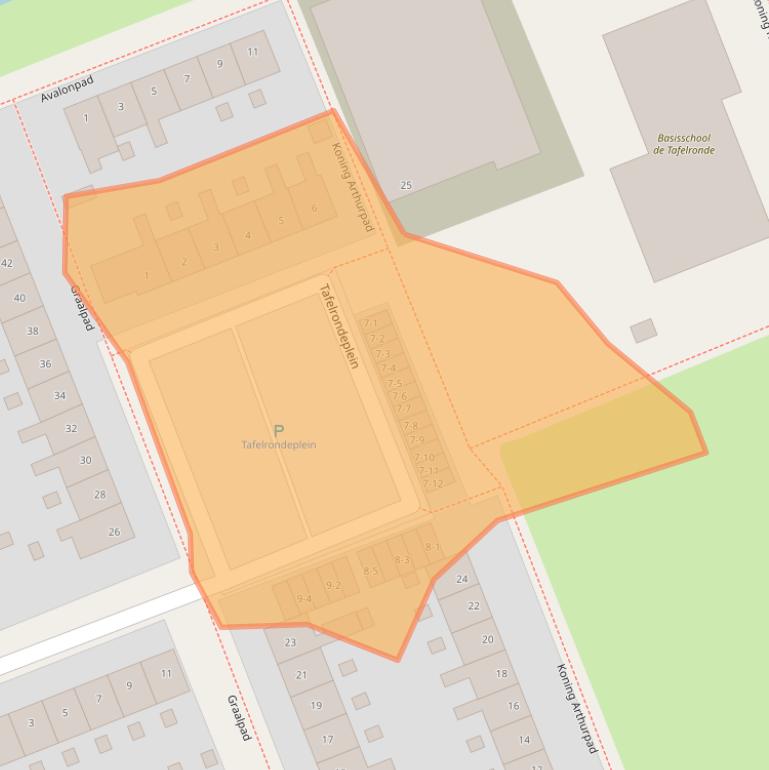 Kaart van postcodegebied 3813GG.