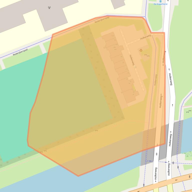 Kaart van postcodegebied 3813JK.