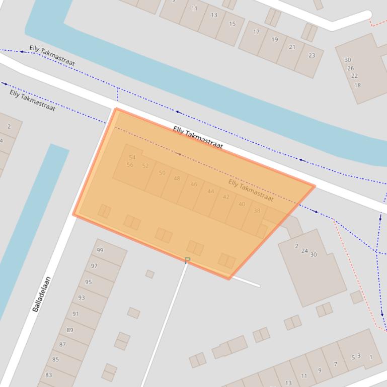 Kaart van postcodegebied 3813MC.