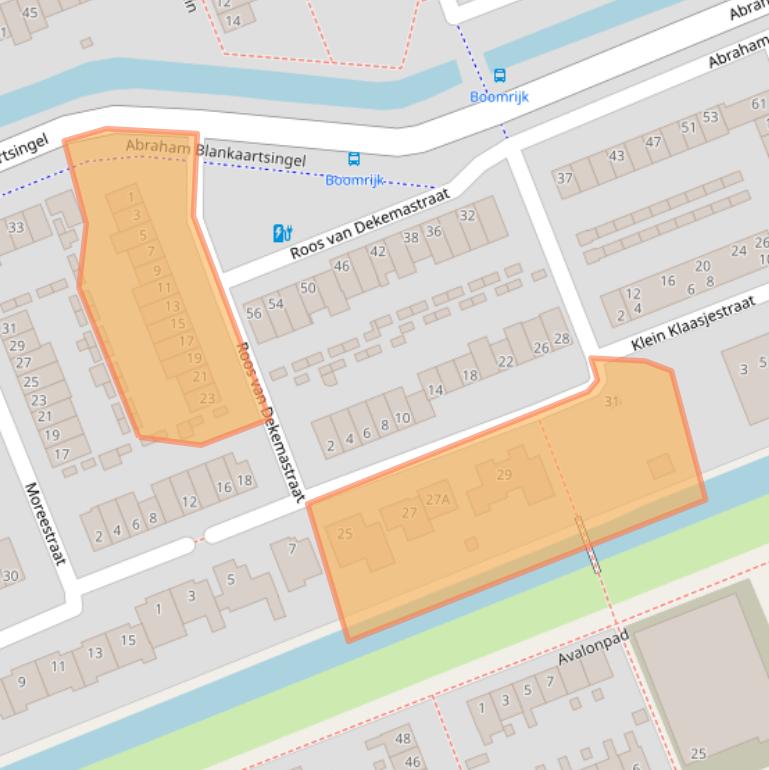 Kaart van postcodegebied 3813MT.