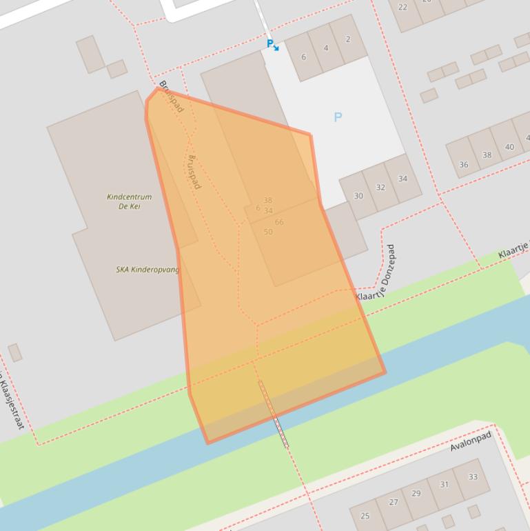 Kaart van postcodegebied 3813PV.