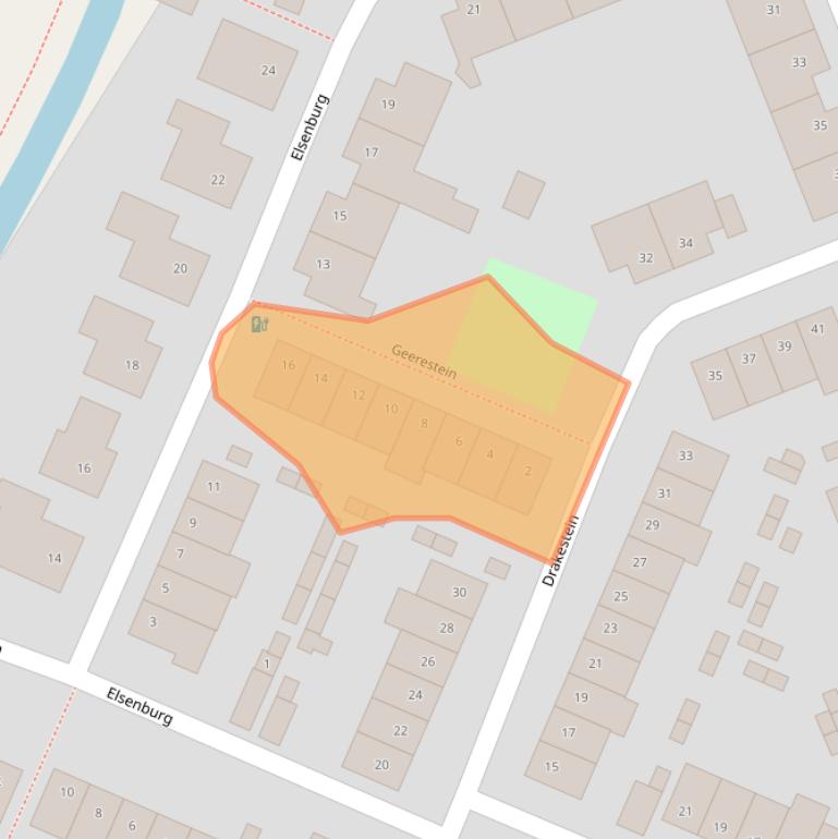 Kaart van postcodegebied 3813RT.