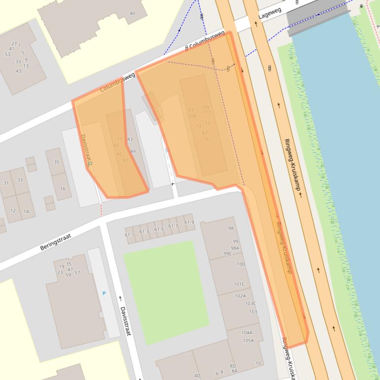 Kaart van postcodegebied 3814WD.