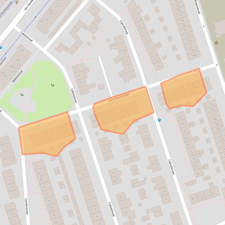 Kaart van postcodegebied 3814WP.