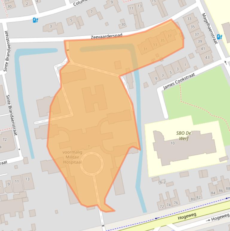 Kaart van postcodegebied 3814WX.