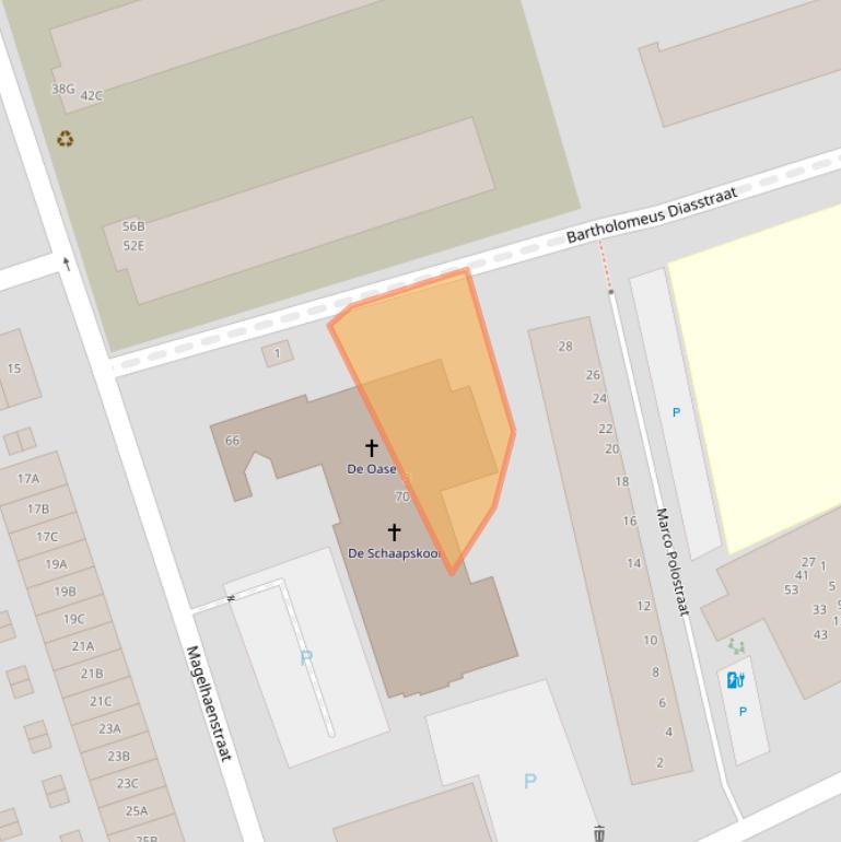 Kaart van postcodegebied 3814XC.