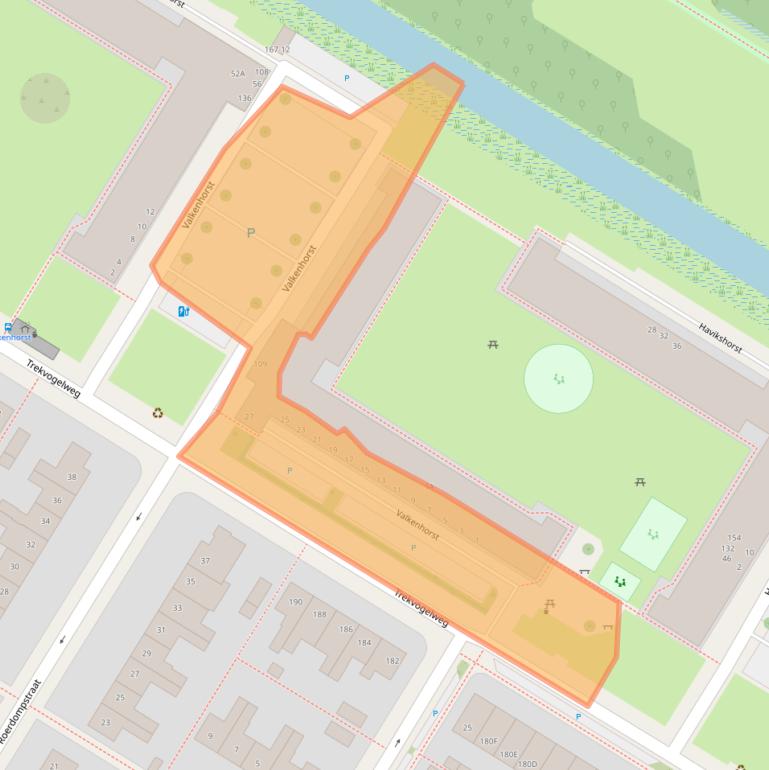 Kaart van postcodegebied 3815CB.