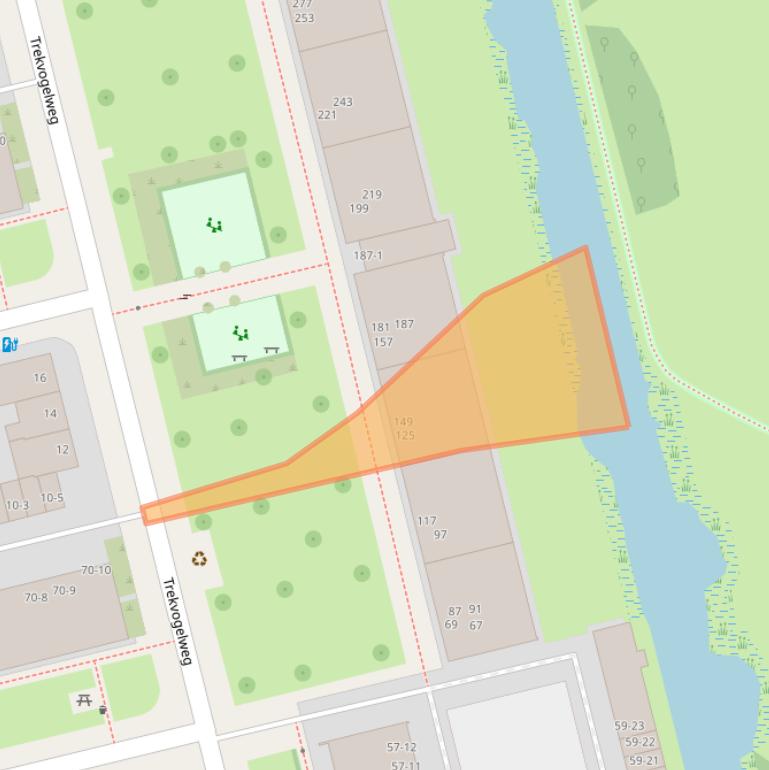 Kaart van postcodegebied 3815LD.