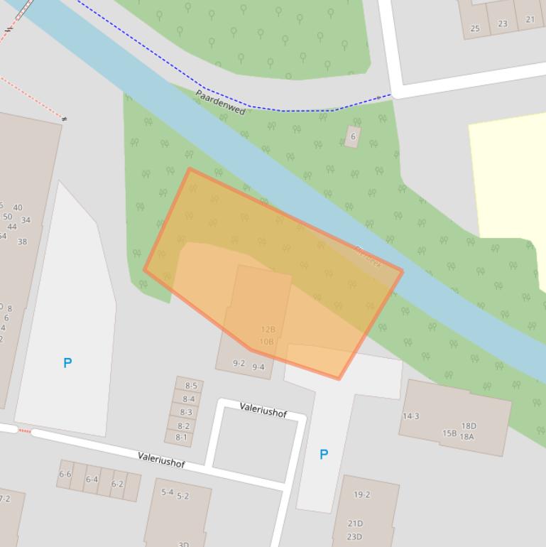 Kaart van postcodegebied 3816MG.